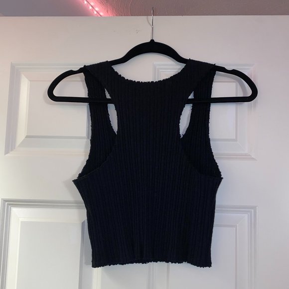 Urban Outfitters Crop Black Tank Top - Picture 3 of 3